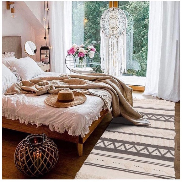 Seavish Hand Woven Morocco Geo Area Rug 2.3 x 5.2 - Picture 8 of 8